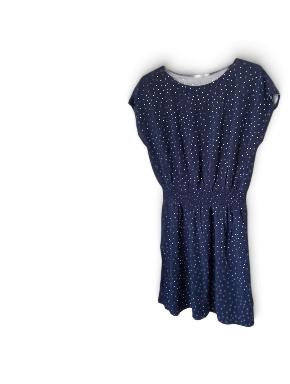 GAP Navy and White Polka Dot Dress